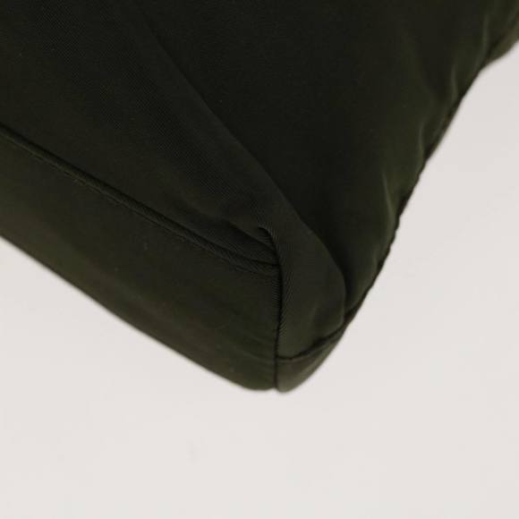 PRADA Tote Bag Nylon Green Auth ac2766 - Picture 14 of 16